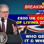 £800 UK Cost of Living 2025